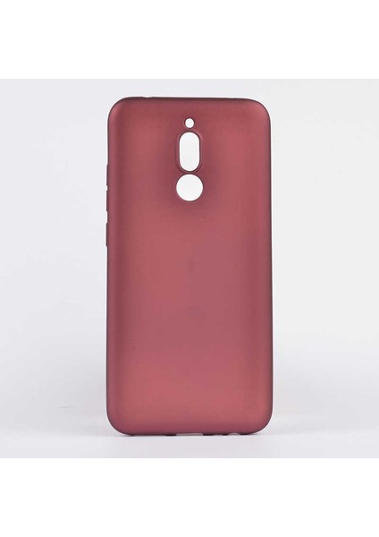 Xiaomi Redmi 8 Kılıf Silikon Yumuşak Dokulu Premium- Mürdüm