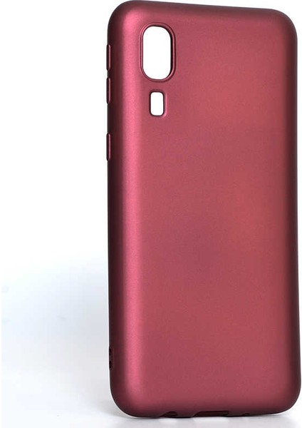 Glaxy A2 Core Kılıf Silikon Yumuşak Dokulu Premium- Mürdüm
