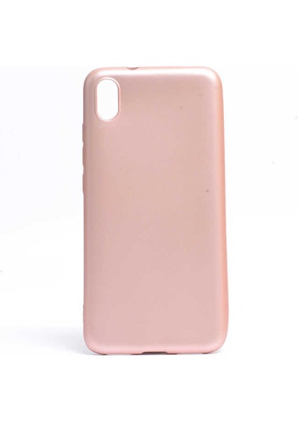 Xiaomi Redmi 7A Kılıf Silikon Yumuşak Dokulu Premium- Rose Gold