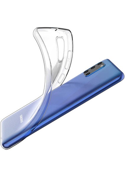 Galaxy A31 Kılıf Şeffaf Silikon Lüx