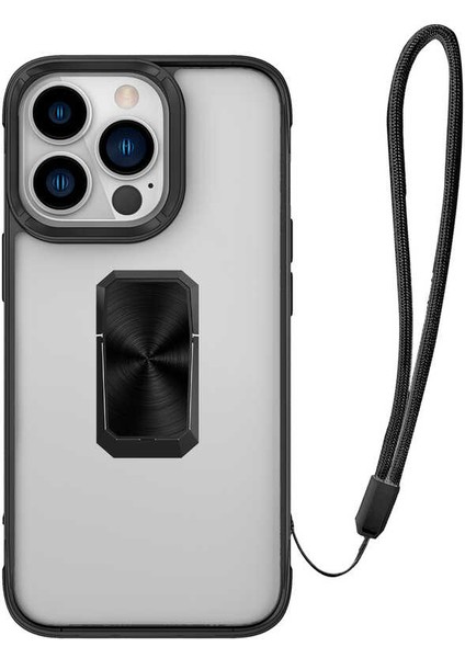 Apple iPhone 13 Pro Kılıf Yüzüklü V-Bax Kapak