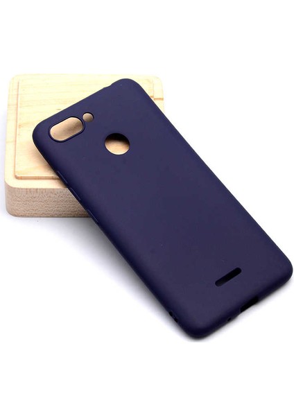 Xiaomi Redmi 6 Kılıf Silikon Yumuşak Dokulu Premium- Lacivert