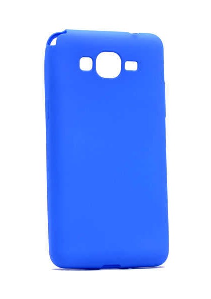 Galaxy J2 Prime Kılıf Silikon Yumuşak Dokulu Premium- Mavi