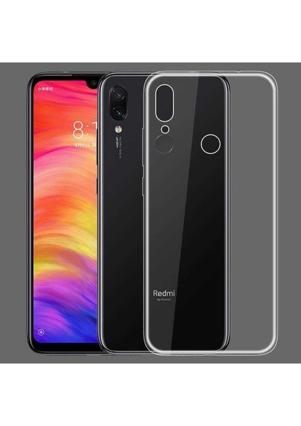 Xiaomi Redmi Note 7 Kılıf Şeffaf Silikon Lüx