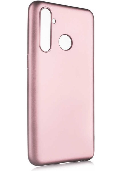 Realme 5 Pro Kılıf Silikon Yumuşak Dokulu Premium- Rose Gold