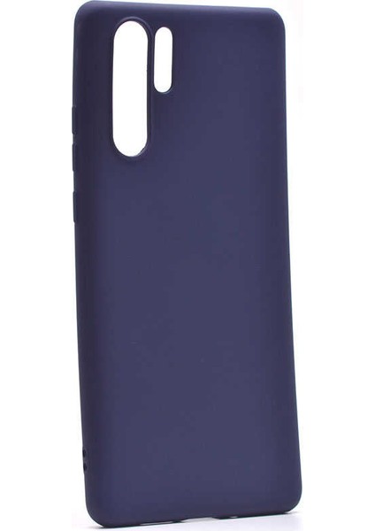 Huawei P30 Pro Kılıf Silikon Yumuşak Dokulu Premium- Lacivert