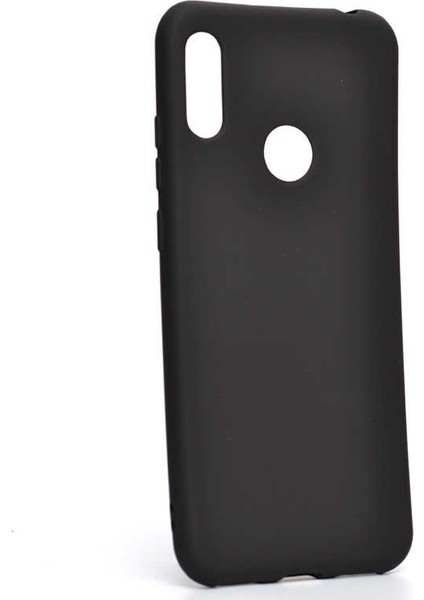 Huawei Y6S 2019 Kılıf Silikon Yumuşak Dokulu Premium- Siyah