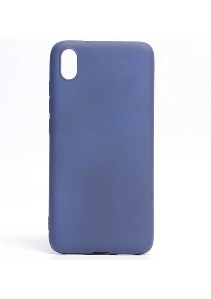 Xiaomi Redmi 7A Kılıf Silikon Yumuşak Dokulu Premium- Lacivert