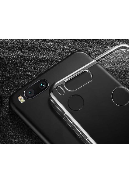 Xiaomi Mi 6 Kılıf Şeffaf Silikon Lüx