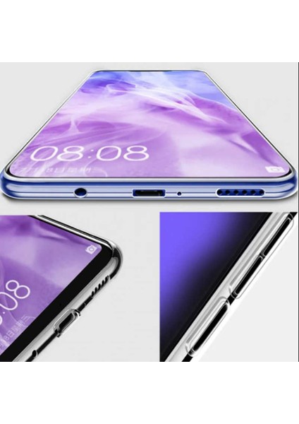 Huawei Y9 2019 Kılıf Şeffaf Silikon Lüx