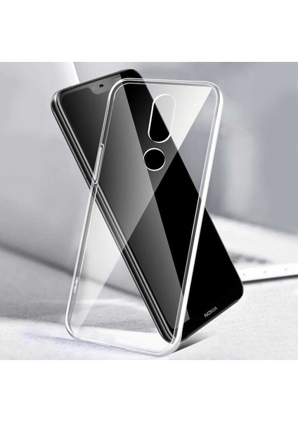 Nokia 5.1 Plus Kılıf Şeffaf Silikon Lüx modelleri
