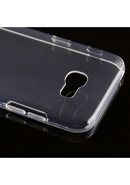 Galaxy A5 2017 Kılıf Şeffaf Silikon Lüx
