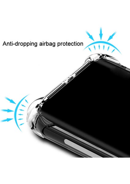 Xaiomi Mi 8 Lite Kılıf Darbe Emici Anti Shock Tpu Silikon