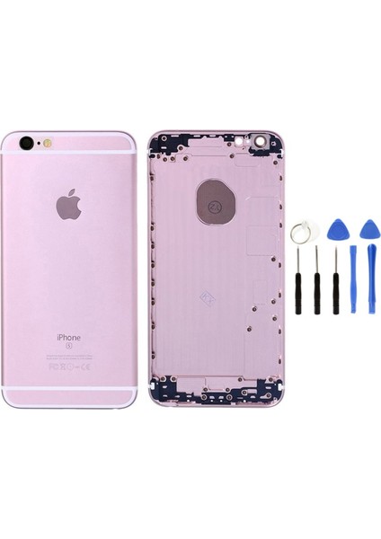 Eda Teknik Apple iPhone 6s Plus Boş Kasa Rose Gold (Tamir Seti Hediyeli)