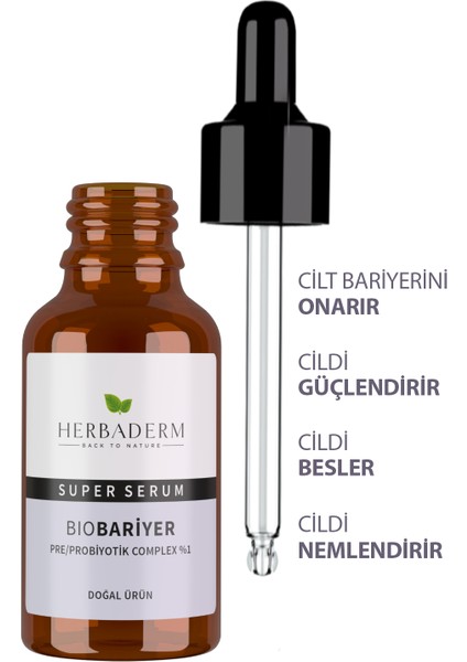 Superserum Bio Bariyer (PRE/PROBİYOTİK COMPLEX %1) 30 ml