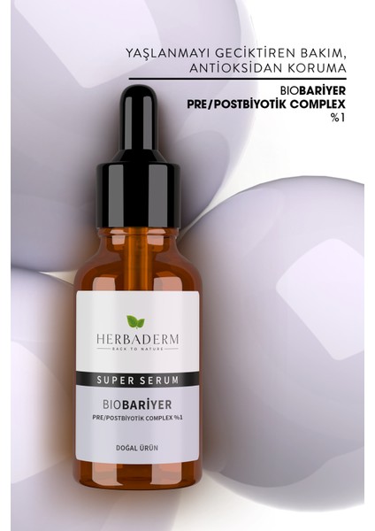 Superserum Bio Bariyer (PRE/PROBİYOTİK COMPLEX %1) 30 ml