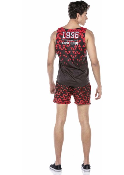 CUK247 Kırmızı Deniz Şortu Atlet Takım fiyatları