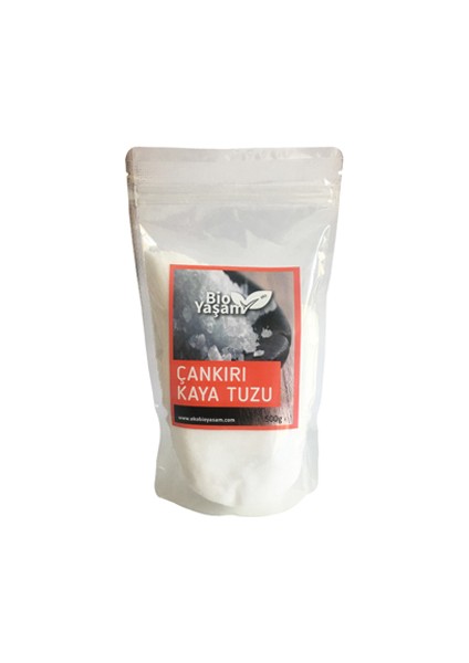 Bio Yaşam Çankırı Kaya Tuzu Öğütülmüş 500 gr