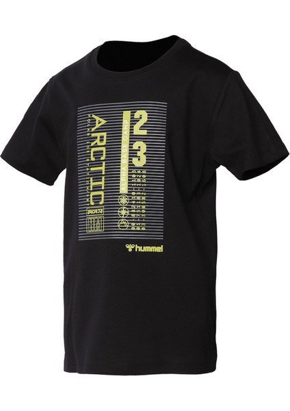 Baskılı Siyah Erkek T-Shirt 911580-2001 Hmlgorm T-Shırt S/s