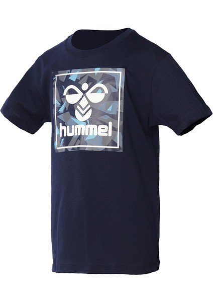 Baskılı Lacivert Erkek T-Shirt 911569-7480 Hmlcol T-Shırt S/s