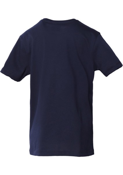 Baskılı Lacivert Erkek T-Shirt 911569-7480 Hmlcol T-Shırt S/s modelleri