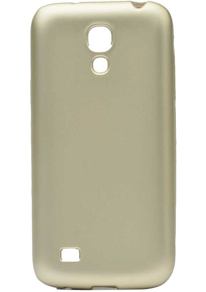 Galaxy S4 Kılıf Silikon Yumuşak Dokulu Premium- Gold