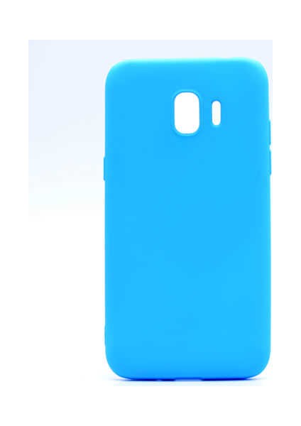Galaxy J2 Pro 2018 Kılıf Silikon Yumuşak Dokulu Premium- Mavi