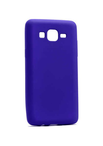 Galaxy On5 Kılıf Silikon Yumuşak Dokulu Premium- Mor