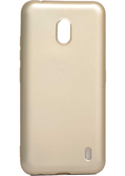 Nokia 2.2 Kılıf Silikon Yumuşak Dokulu Premium- Gold