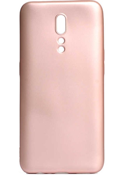 Oppo Reno Z Kılıf Silikon Yumuşak Dokulu Premium- Rose Gold