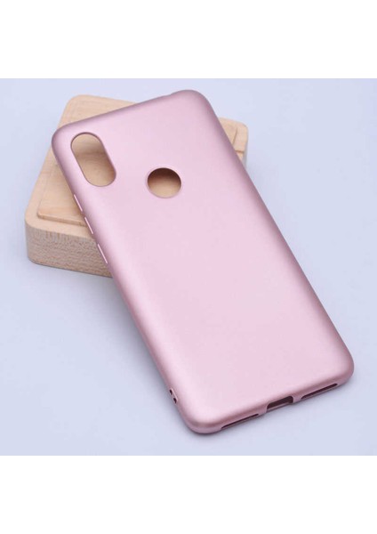 Xiaomi Mi 6x Kılıf Silikon Yumuşak Dokulu Premium- Rose Gold