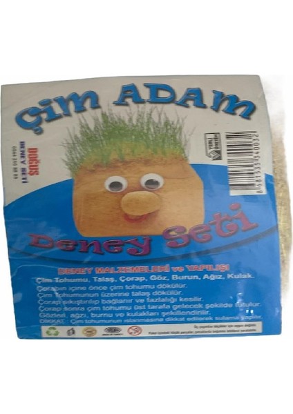Çim Adam Yapım Seti 12 Li Paket