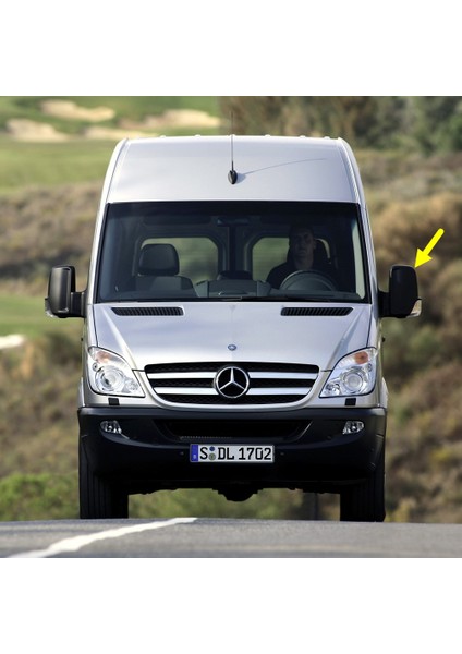 Mercedes Benz Sprinter 2007-2016 Sol Yan Dış Dikiz Ayna Üst Büyük Camı Elektrik Isıtmalı A0028115233 fiyatları