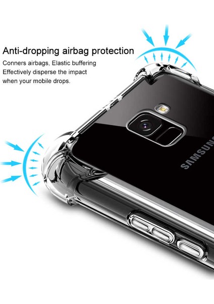 Galaxy J2 Pro 2018 Kılıf Darbe Emici Anti Shock Tpu Silikon