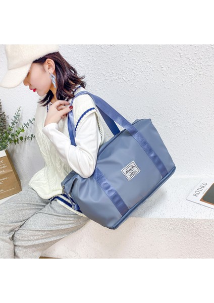 Büyük Kapasiteli Çift Katmanlı Kadın Seyahat Çantası - Kırmızı (Yurt Dışından) fırsatları