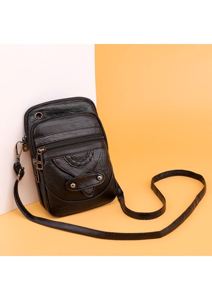 Retro Stil Küçük Çapraz Çanta - Kahverengi (Yurt Dışından) fırsatları