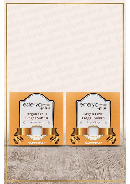 Argan Özlü Doğal Sabun 125 Gr 2'Li Set
