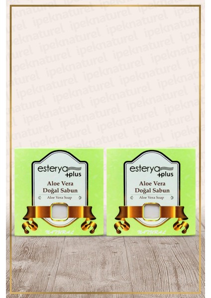 Aloe Vera Doğal Sabun 125 Gr 2'Li Set