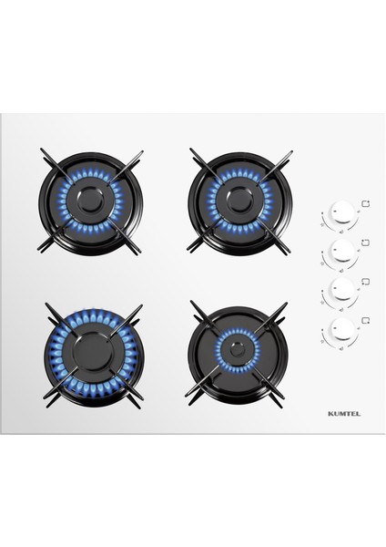 Beyaz 2'li Ankastre Cam Set (B66-SF2(MT) + KO-40TAHDF)