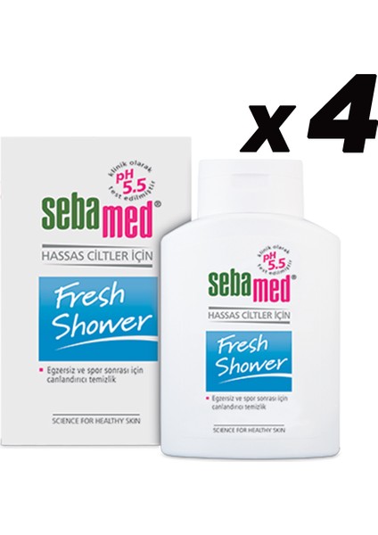 Fresh Shower Duş Jeli 20 ml 4'lü