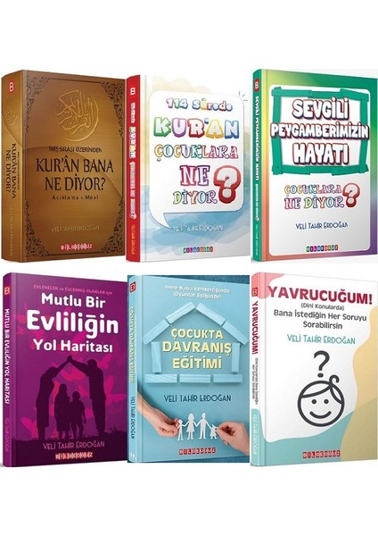 Kuran Bana Ne Diyor Aile Seti 6 Kitap Set