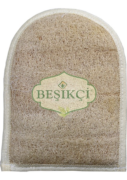 Parmaksız Eldiven Banyo Kabak Lifi (Kesesi) 20*15 Cm