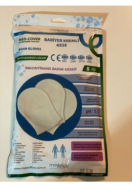 Medcover 8'li Bariyer Kremli Kese