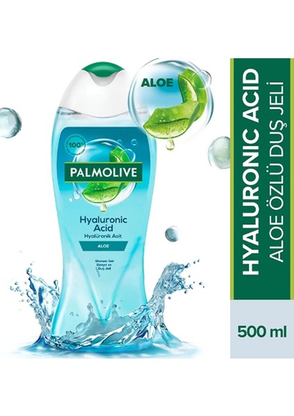 Hyalüronik Asit Aloe Banyo ve Duş Jeli 500 ml 2 Adet fiyatları