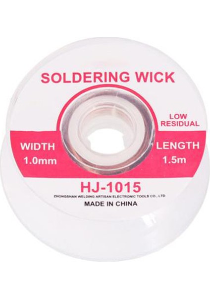 HJ-1015 Lehim Alma Teli 1.0mm 1.5 Metre