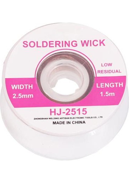 HJ-2515 Lehim Alma Teli 2.5mm 1.5 Metre