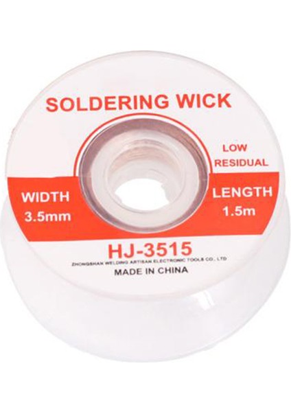 HJ-3515 Lehim Alma Teli 3.5mm 1.5 Metre