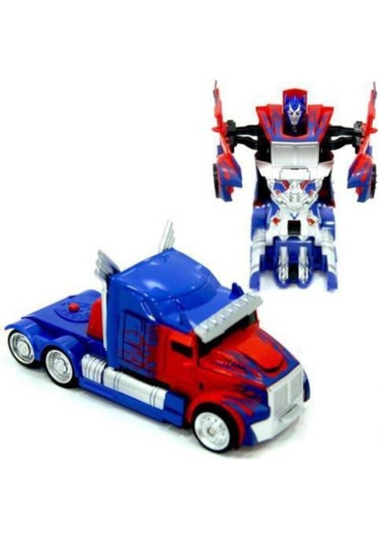 Eo Transformers Optimus Prime Dönüşebilen Robot Araba Oyuncak