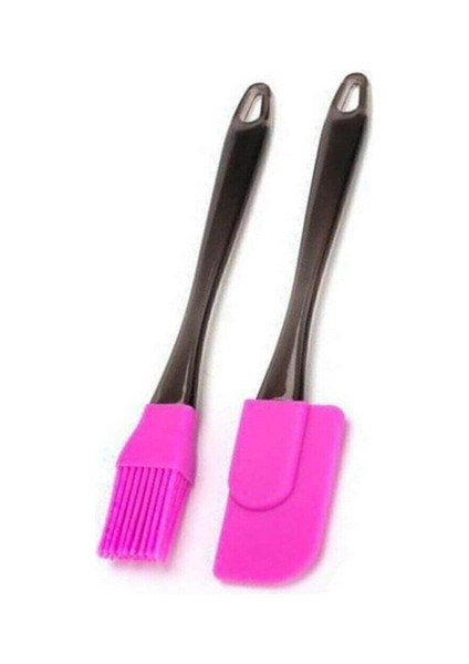 Akrilik Spatula ve Yumurta Fırçası 2'li