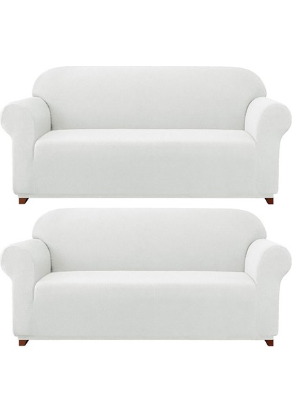 Likrali Koltuk, Kanepe, Çekyat Örtüsü Lastikli, Pitikare Desen3+3